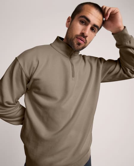 LuxeFleece Half Zip Men's Pullover