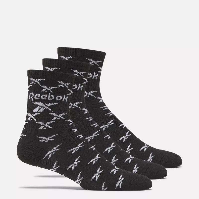 Image of Zone Cushion Mid Crew Socks 3 Pairs