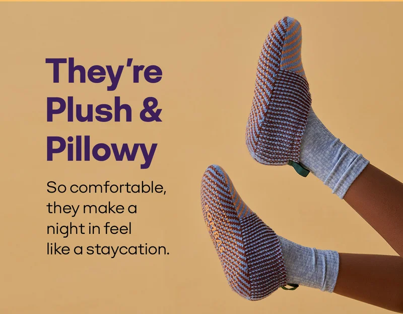 They're Plush & Pillowy | So comfortable, they make a night in feel like a staycation