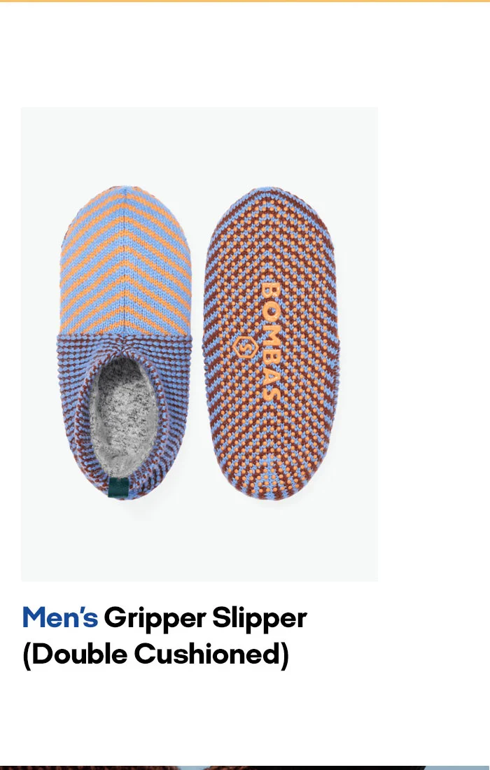 Men's Gripper Slipper (Double Cushioned)