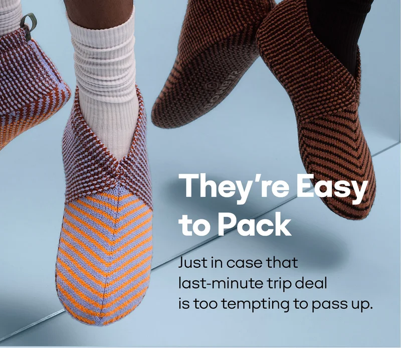 They're Easy to Pack | Just in case that last-minute trip deal is too tempting to pass up.