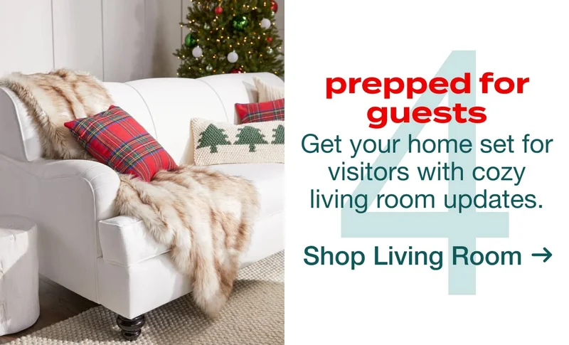 Prepare for Hosting Guests | Shop Living Room Furniture