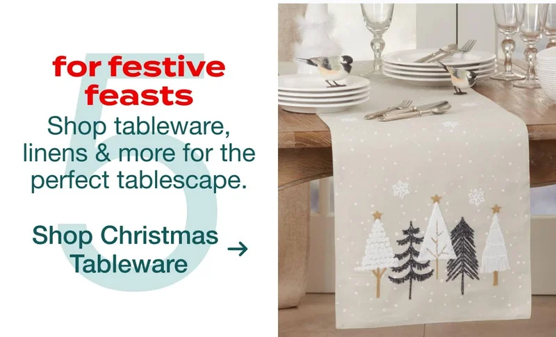 Create the Perfect Holiday Feast | Shop Christmas Tableware