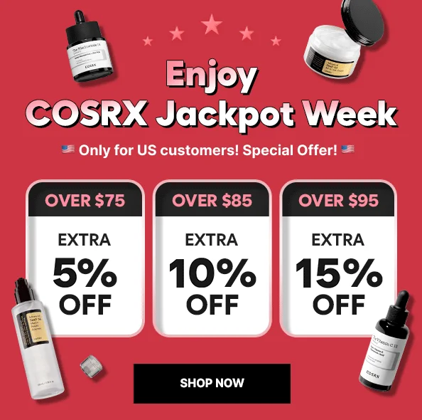 Enjoy COSRX Jackpot Week