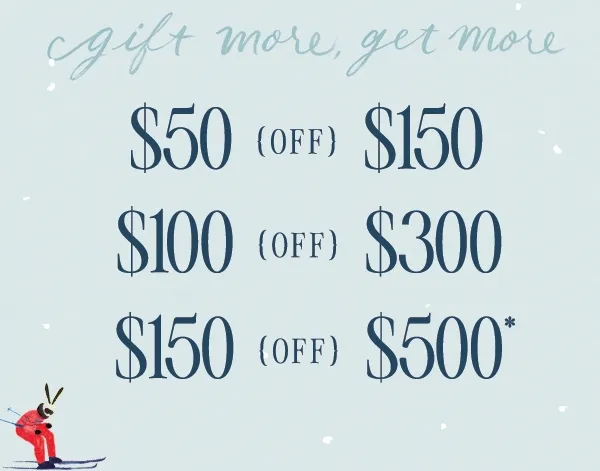 gift more get more