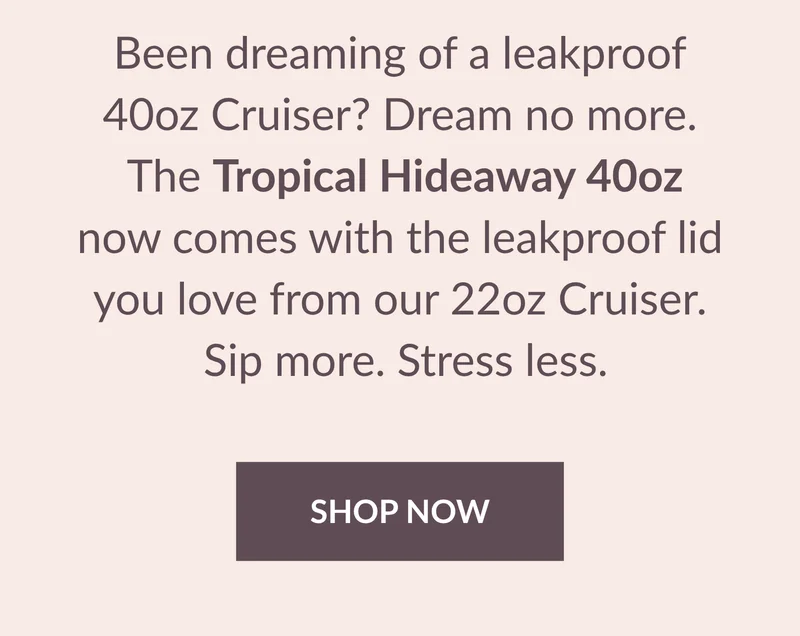 Shop Tropical Hideaway Leakproof Cruiser