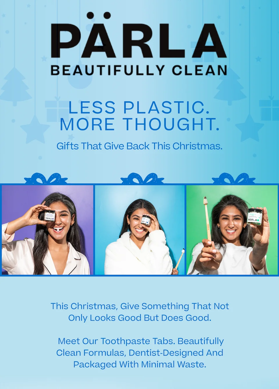 Less plastic - more thought this festive period!