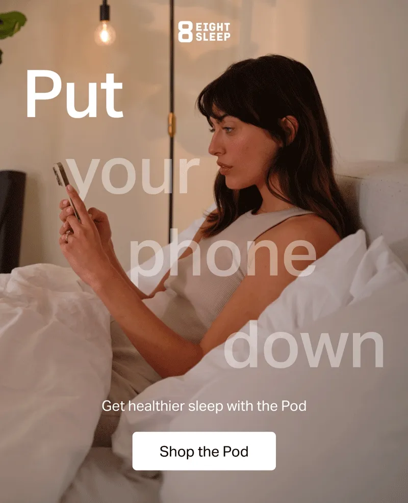 Put your phone down   Get healthy sleep with the Pod
