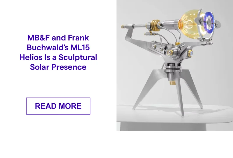 MB&F and Frank Buchwald’s ML15 Helios Is a Sculptural Solar Presence
