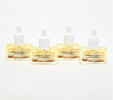 HomeWorx by Slatkin + Co. S/4 Limoncello Cupcake Diffuser Oils