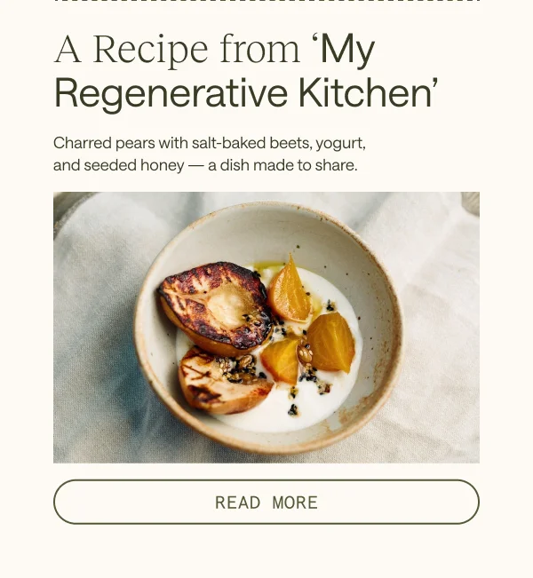A Recipe from 'My Regenerative Kitchen'