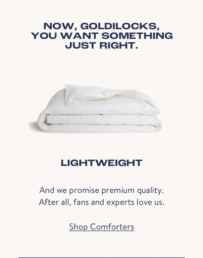 Shop comforters