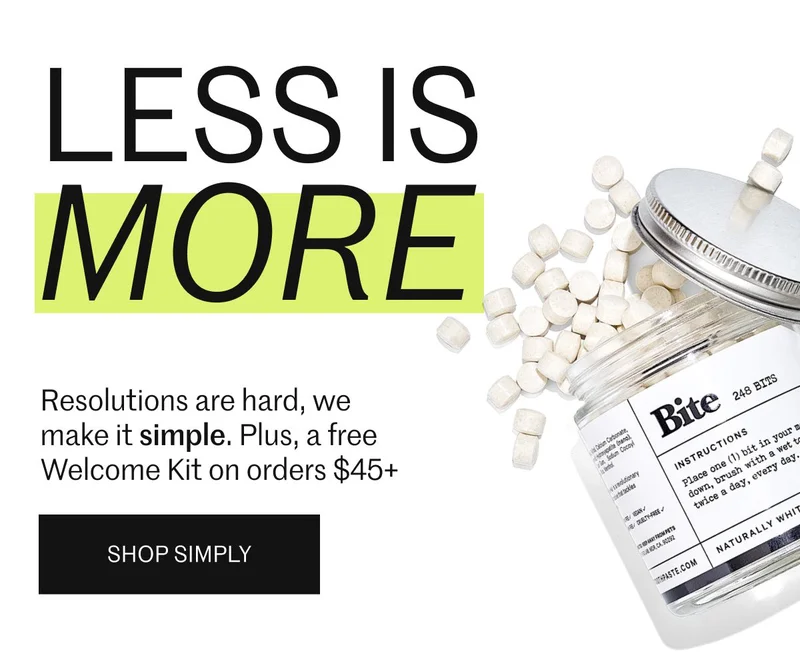 Less is more