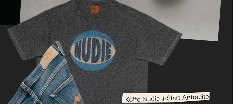 Koffe Nudie T-Shirt Antracite