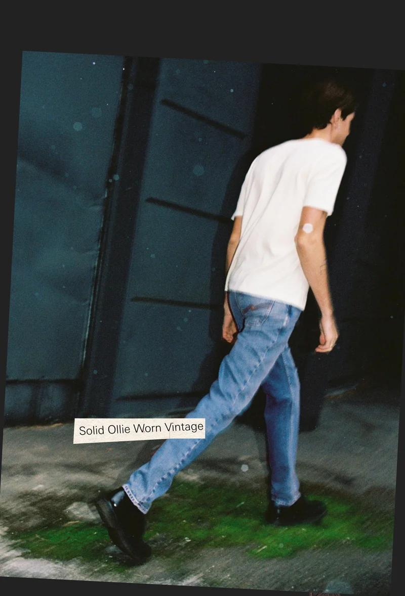 Solid Ollie Worn Vintage
