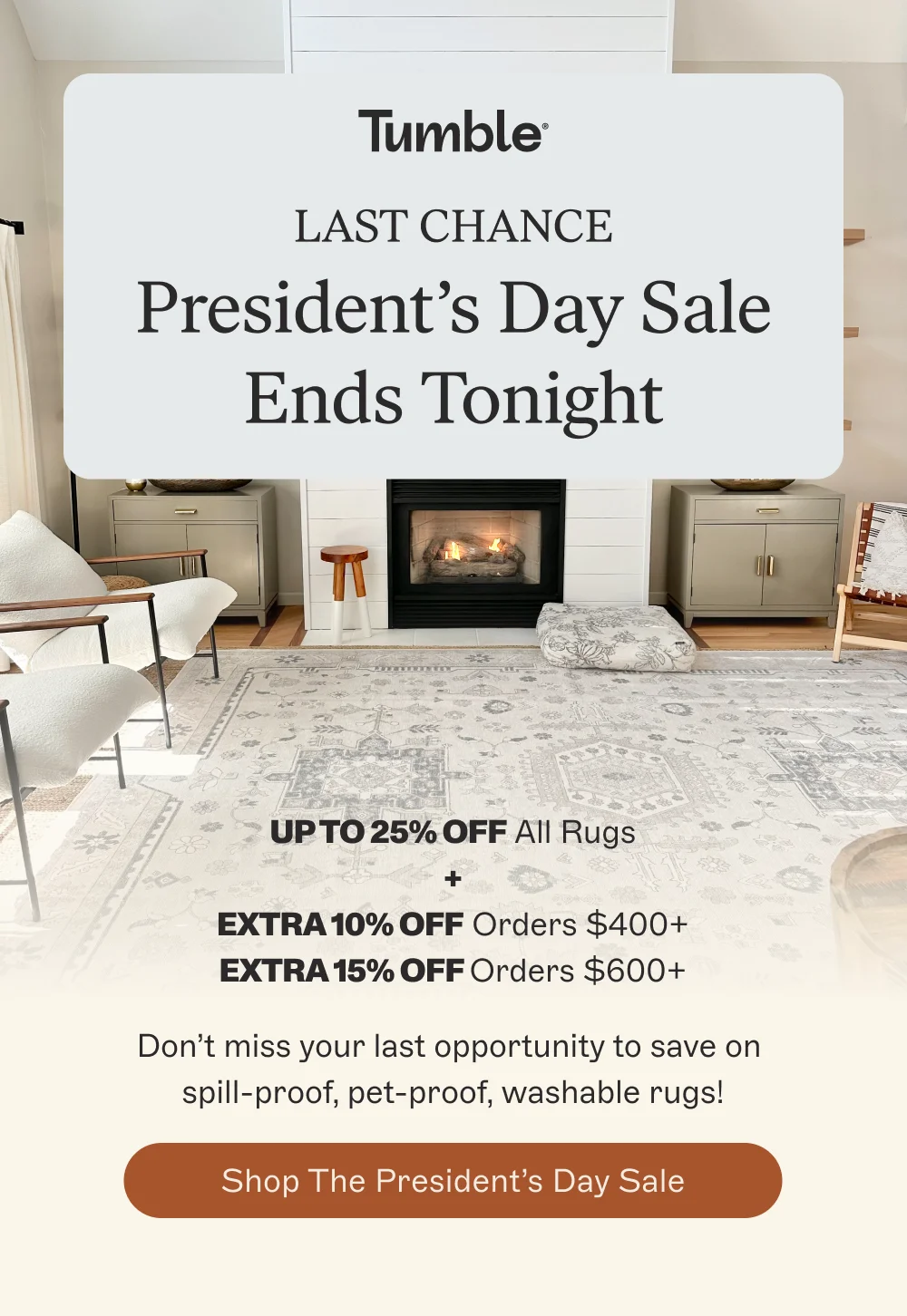 President's Day Sale Ends Tonight [Shop The President's Day Sale]