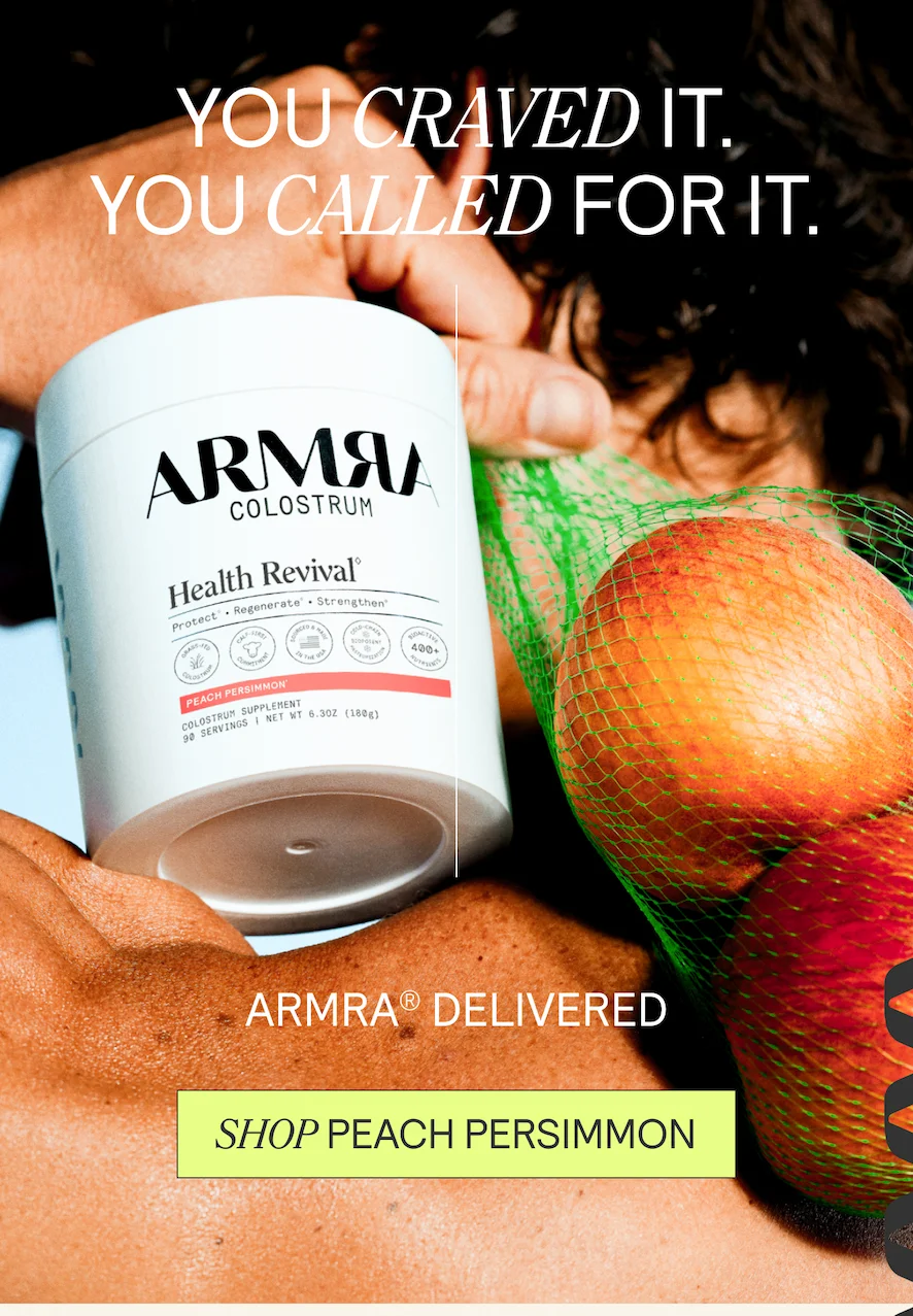 You craved it. You called for it.