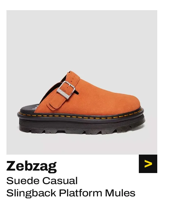 Zebzag Suede Casual Slingback Platform Mules
