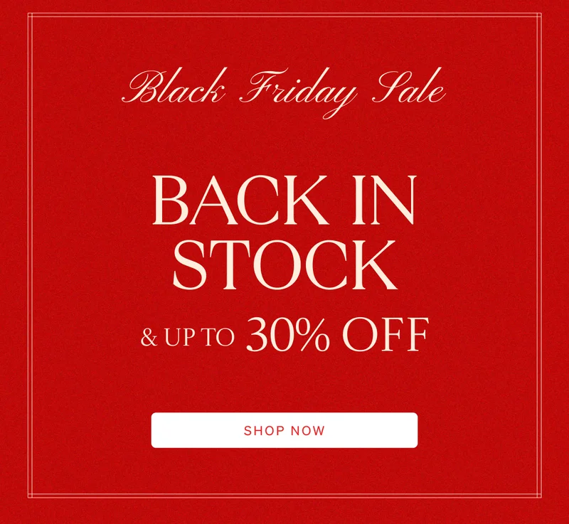 Shop Back in Stock