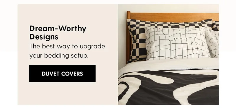 Dream-Worthy Designs | The best way to upgrade your bedding setup. | Shop Duvet Covers