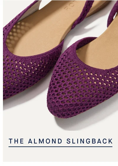 THE ALMOND SLINGBACK THE ALMOND SLINGBACK