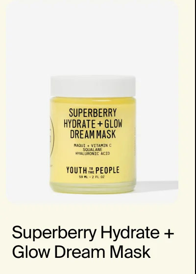 Superberry Hydrate + Glow Dream Mask