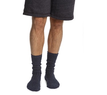 Barefoot Dreams CozyChic Men's Ribbed Socks