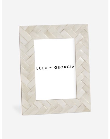 Netta Picture Frame-White / 5" x 7"