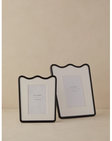 Rook Picture Frame by Sarah Sherman Samuel-Black / 4" x 6"