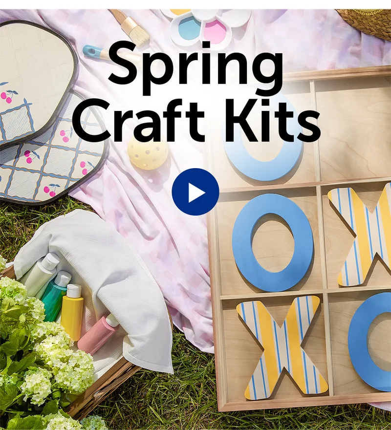Click Here To Watch The Spring Craft Kits Video