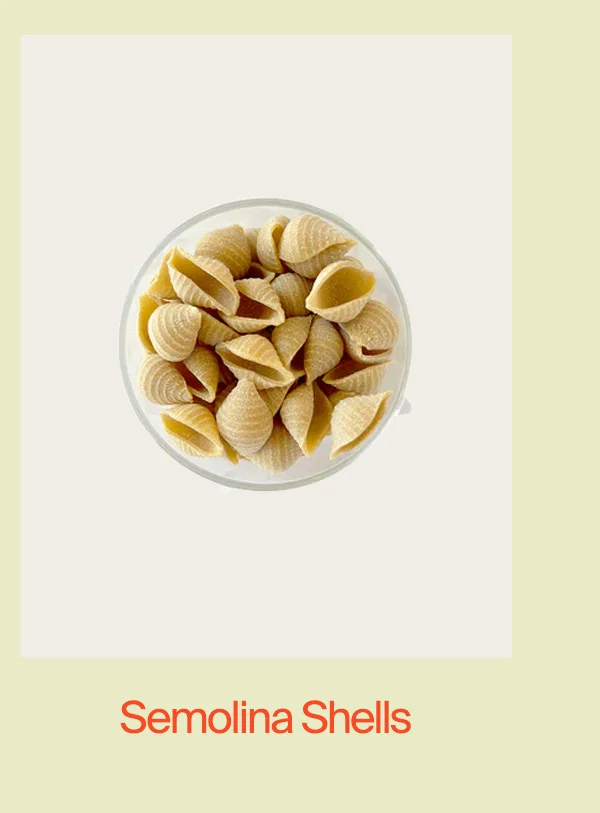 semolina shells