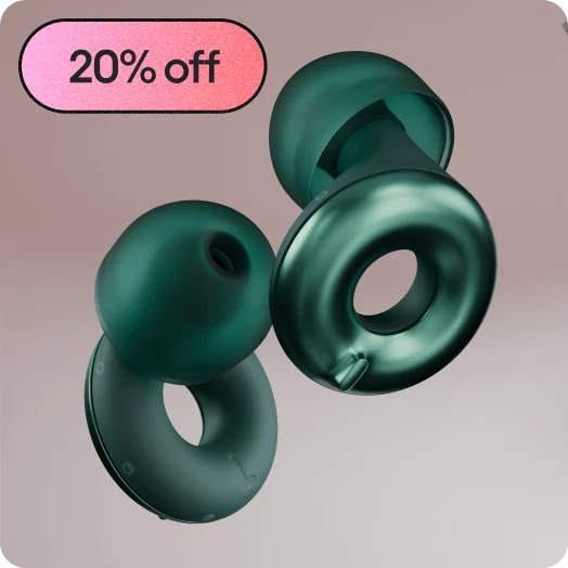 A pair of Loop Switch in color Emerald