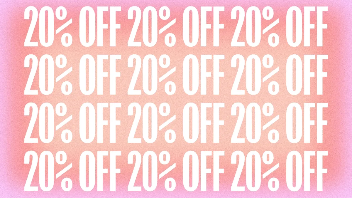 Last chance - 20% off