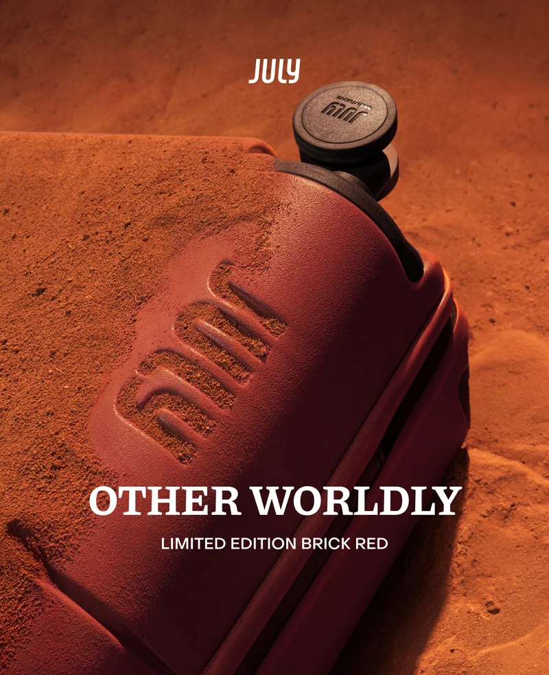 OTHER WORLDLY. LIMITED EDITION BRICK RED