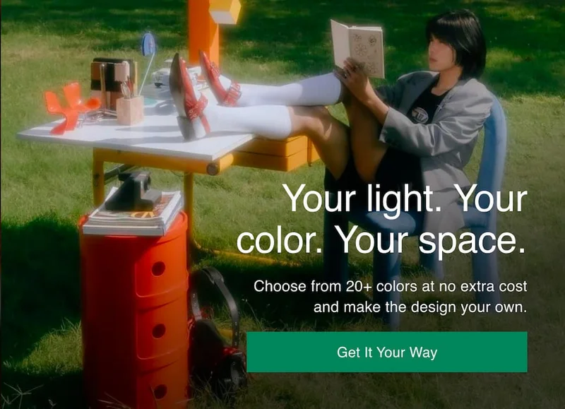 Your light. Your color. Your space.