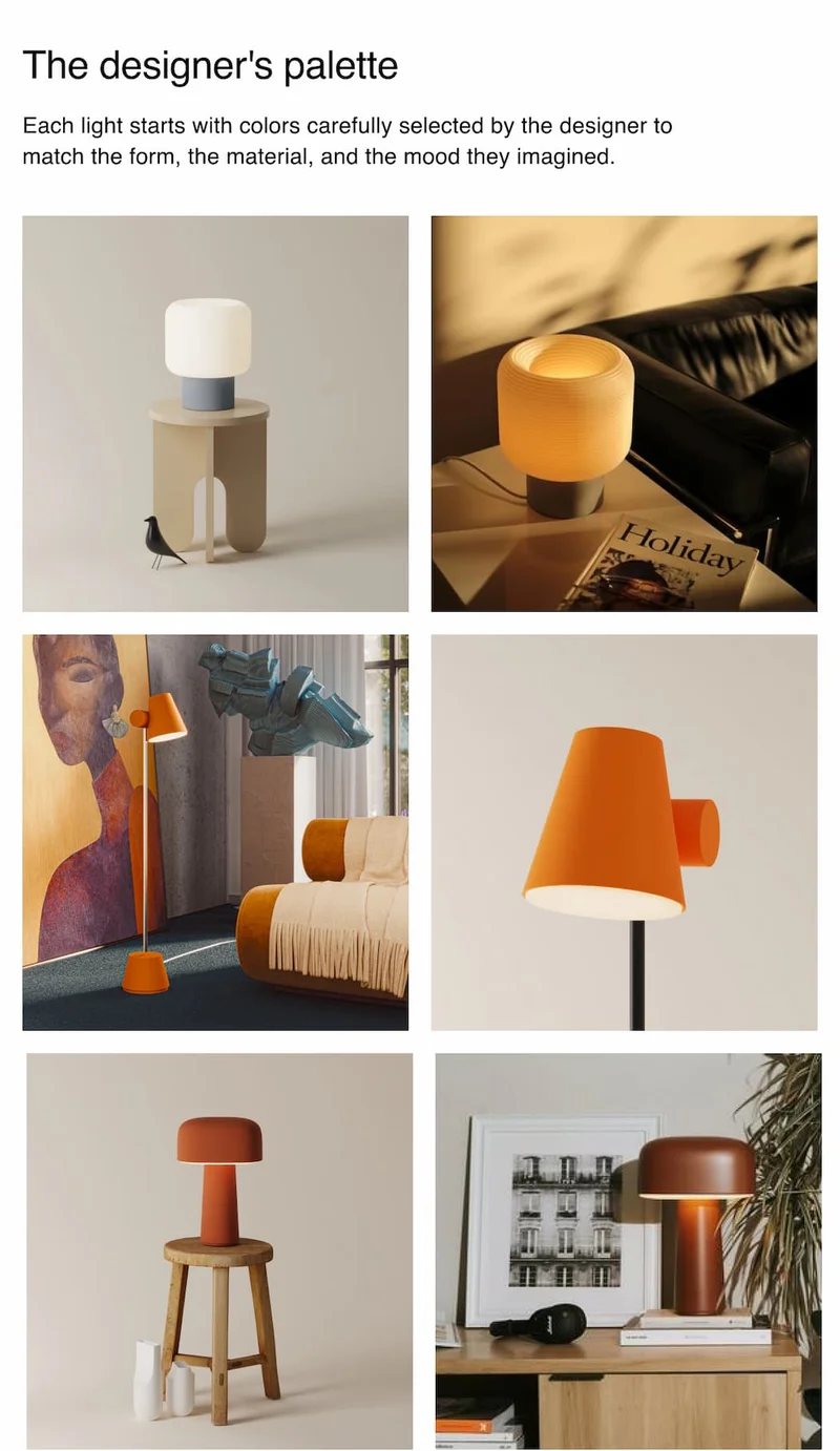 The designer's palette