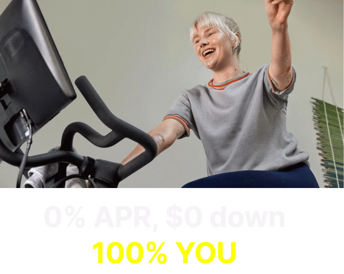 0% APR, $0 down, 100% YOU