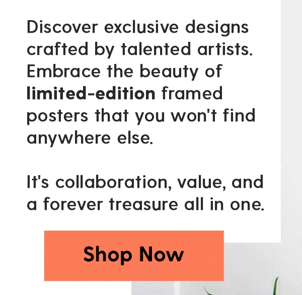 We've partnered with talented artists from our community to create exclusive, limited-edition designs you'll only find here. It's collaboration meets value meets your forever treasure. | Shop Now
