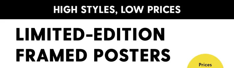 High Styles, Low Prices