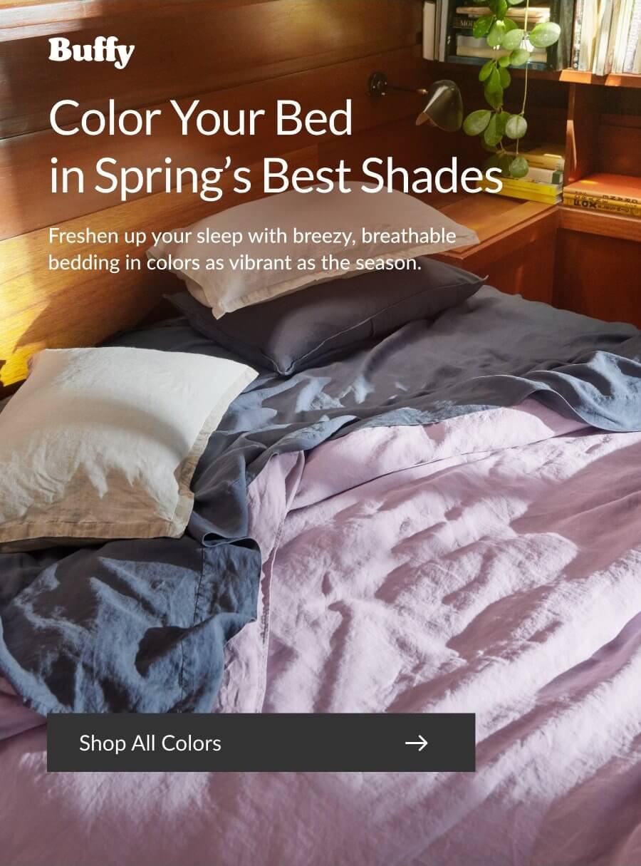 Color Your Bed in Spring’s Best Shades - Shop All Colors