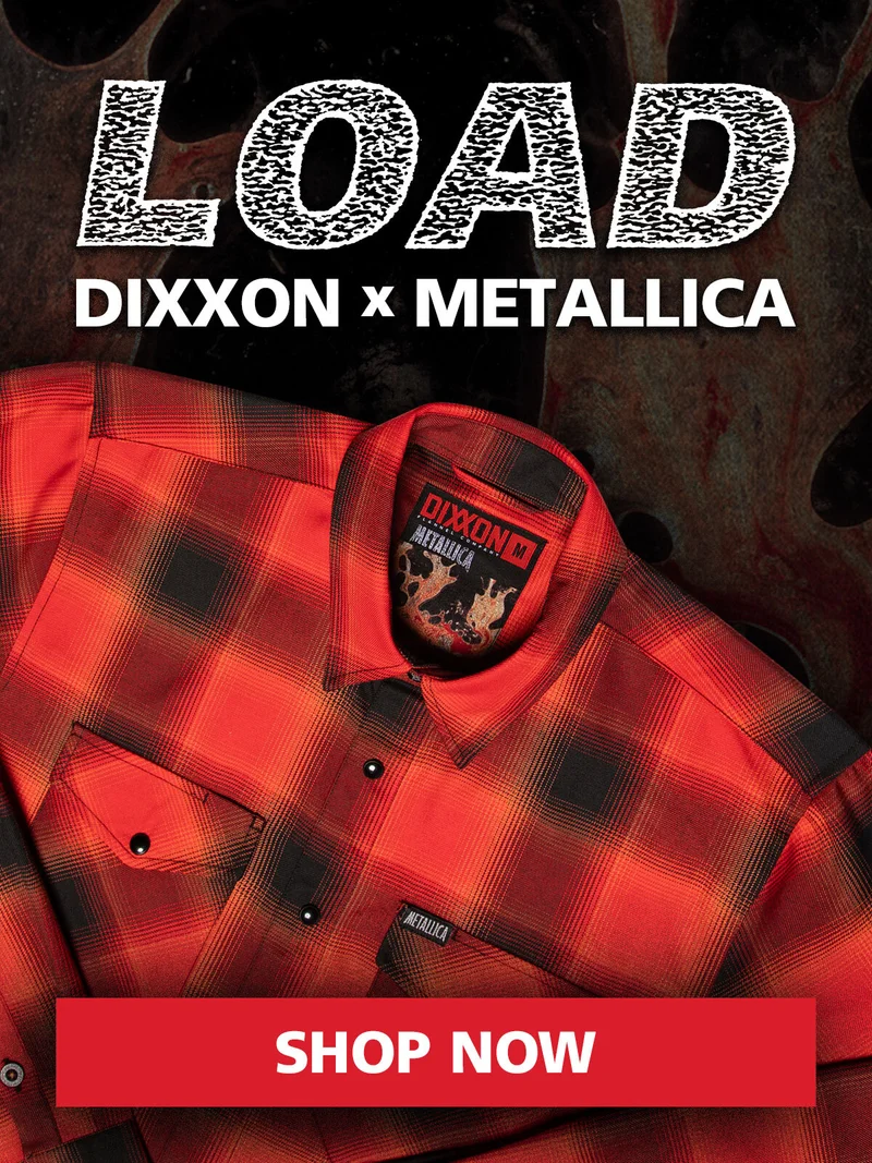 Get the New Dixxon x Metallica Load Flannel