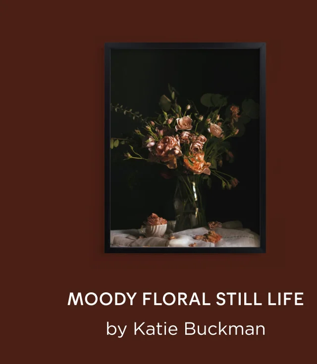 Moody Floral Still Life