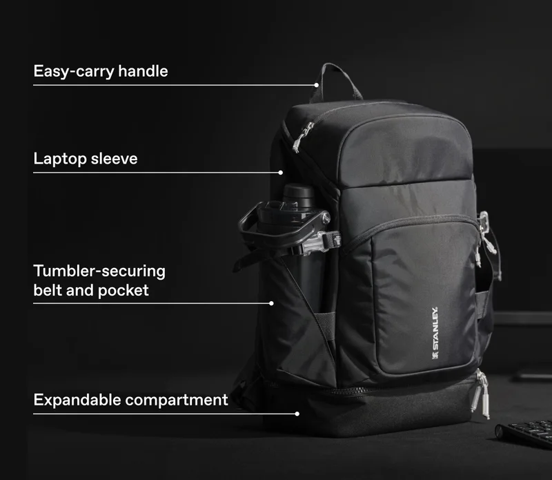 The Vitalize™ Backpack. Learn More.