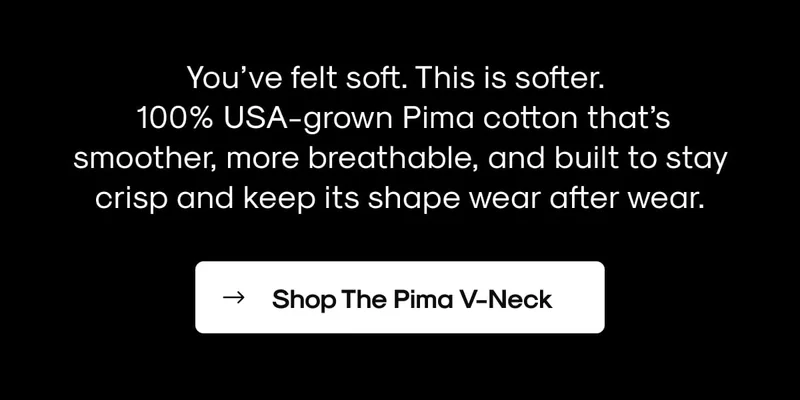 Shop The Pima V-Neck