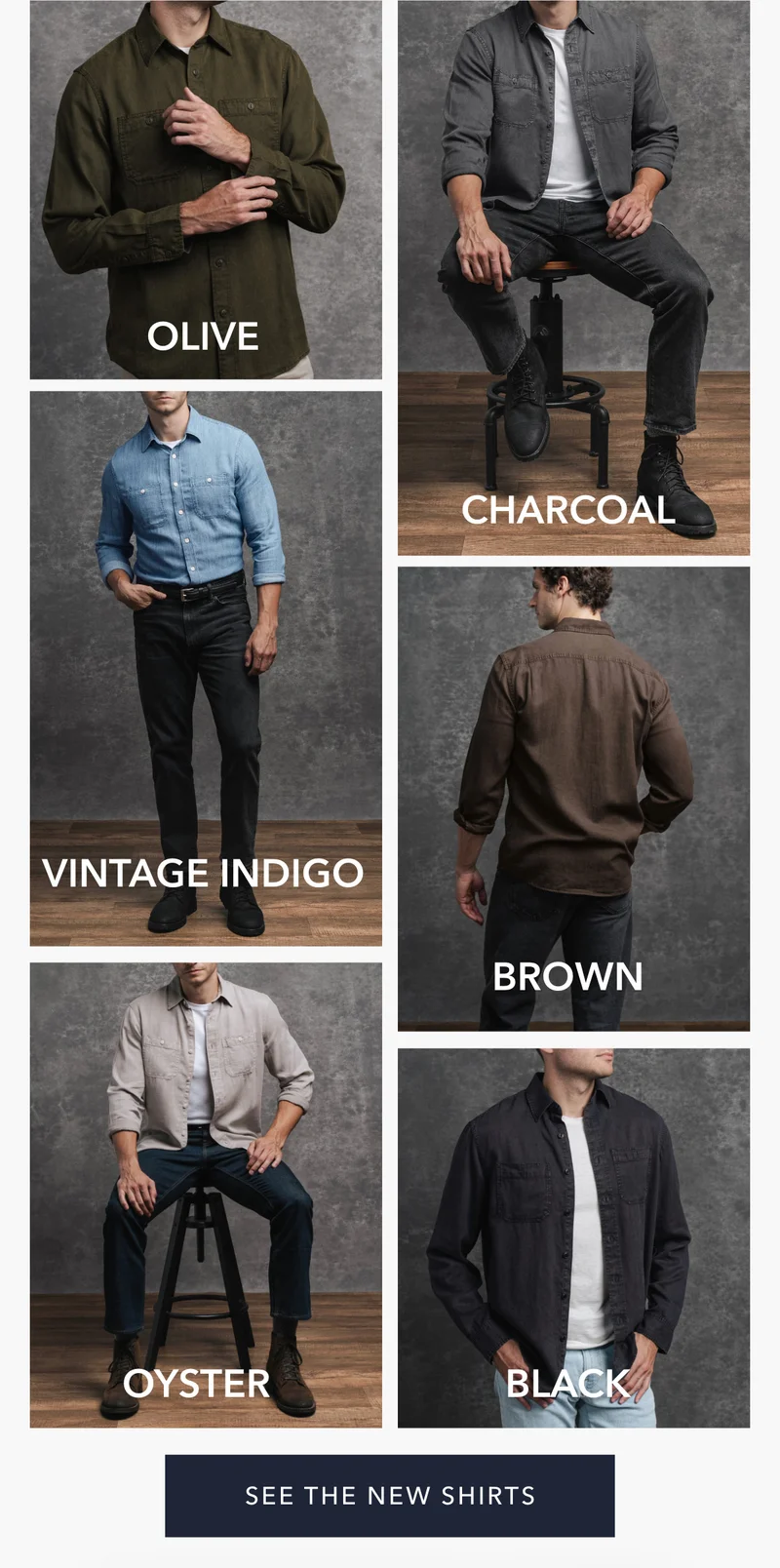 See The New Shirts