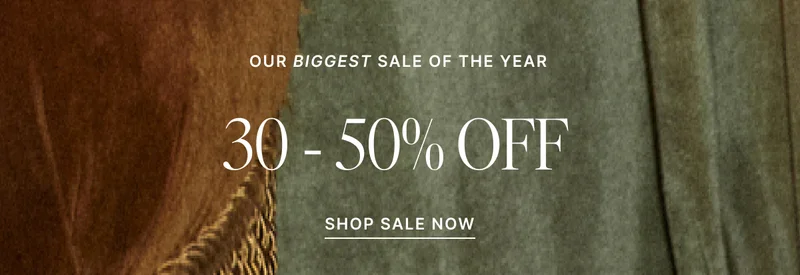 PLUS, OUR ENTIRE SITE IS ON SALE