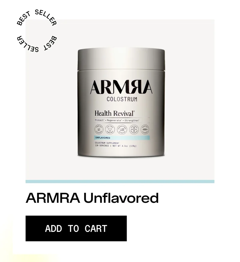 ARMRA UNFLAVORED. ADD TO CART.