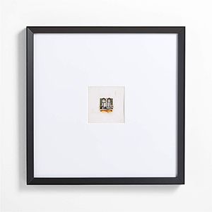 Icon Wood 5x5 Black Wall Frame