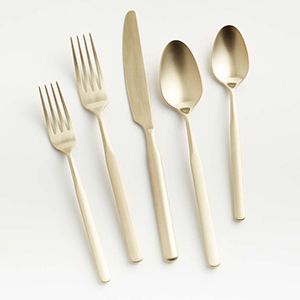 Mercer Champagne Flatware Place Setting