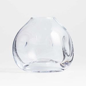 Regen Clear Blown Glass Vase
